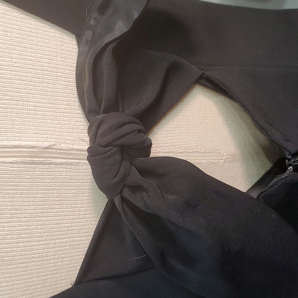 City Triangles, black vintage timeless dress. Made in USA 🇺🇸. Size 9 nice.. - Picture 6 of 8